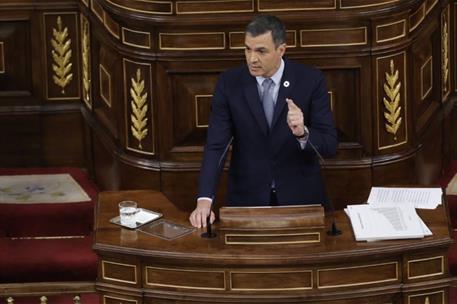 12/07/2022. Pedro S&#225;nchez interviene en el Debate sobre el Estado de la Naci&#243;n