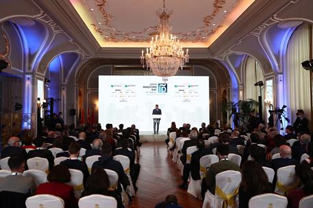 13/01/2022. Pedro Sánchez clausura la XII edición del Foro Financiero Internacional 'Spain Investors Day'. El presidente del Gobierno, Pedro...