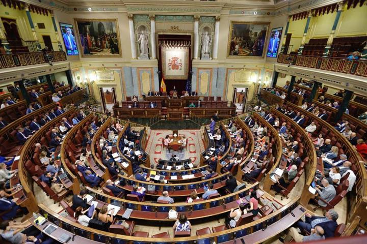 El Pleno del Congreso, durante la sesión de control al Gobierno