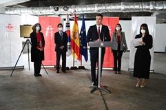 Declaración de Pedro Sánchez tras visitar el futuro Instituto Cervantes de Seúl
