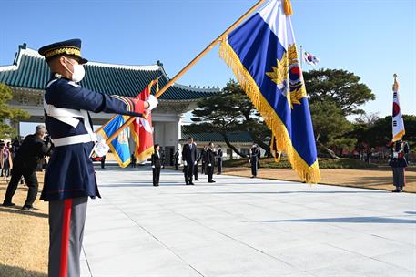 18/11/2022. Viaje oficial del presidente del Gobierno a Corea (segunda jornada)