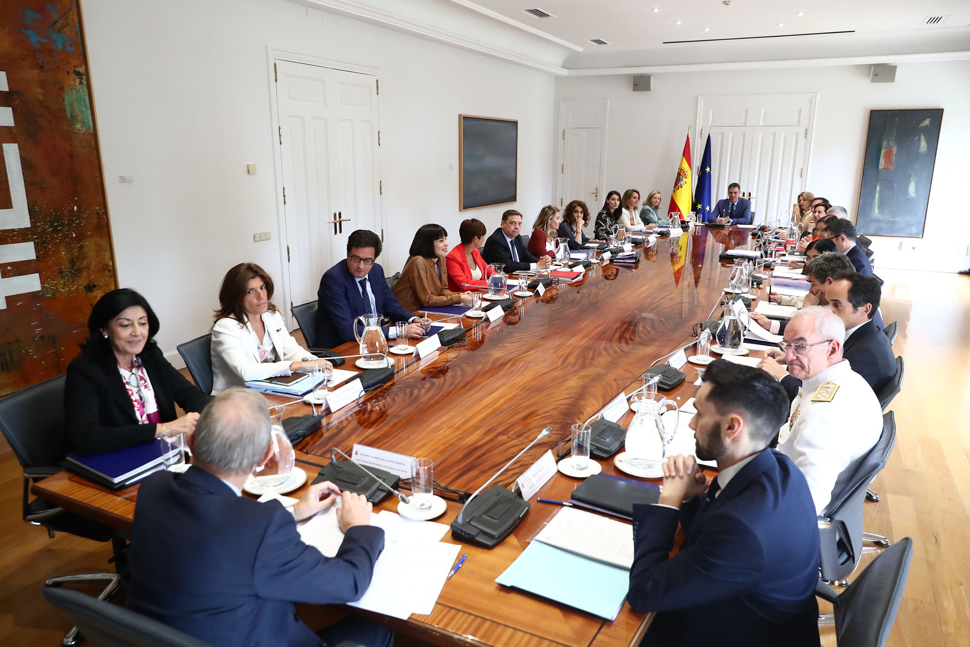 21/06/2022. Pedro Sánchez preside la reunión del Consejo de Seguridad Nacional