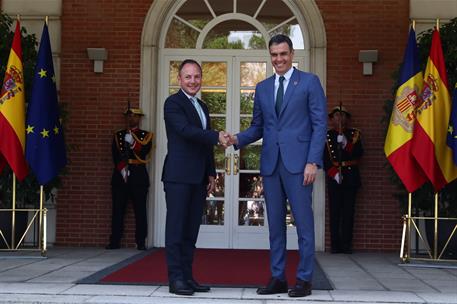 22/07/2022. Encuentro de Pedro Sánchez con el Cap de Govern de Andorra. Encuentro de Pedro Sánchez con el Cap de Govern de Andorra
