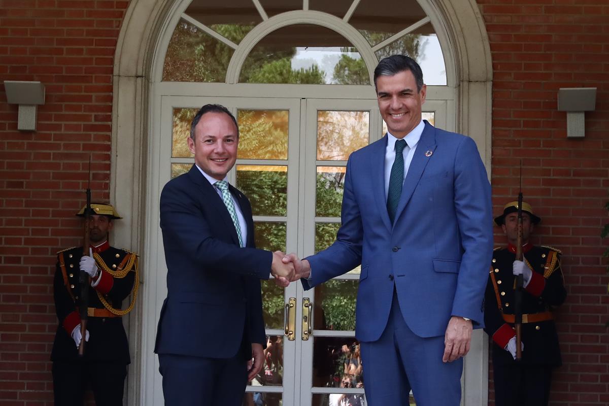 22/07/2022. Encuentro de Pedro Sánchez con el Cap de Govern de Andorra. Encuentro de Pedro Sánchez con el Cap de Govern de Andorra