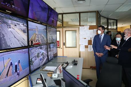 23/03/2022. El presidente del Gobierno visita Ceuta. El presidente del Gobierno, Pedro Sánchez, ha visitado el proyecto de obra de la nueva ...