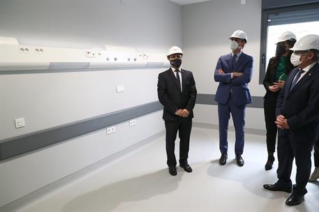23/03/2022. El presidente del Gobierno visita Melilla. El presidente del Gobierno, Pedro Sánchez, ha visitado las obras del nuevo Hospital U...