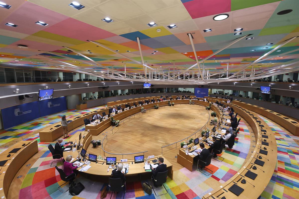 24/06/2022. Pedro Sánchez asiste al Consejo Europeo y la Cumbre UE- Balcanes: segunda jornada. Pedro Sánchez participa en Bruselas en la ses...