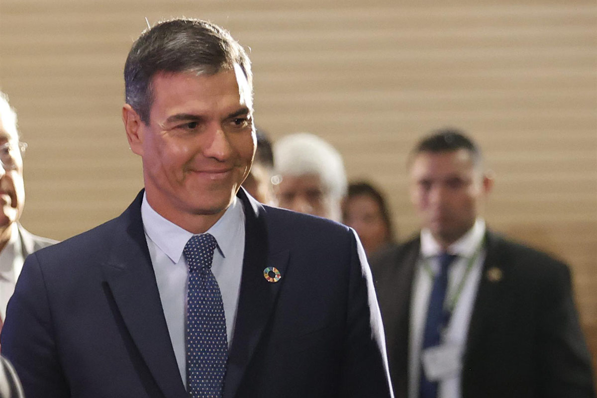 24/08/2022. Pedro Sánchez clausura el Encuentro Empresarial España-Colombia (24/08/2022)