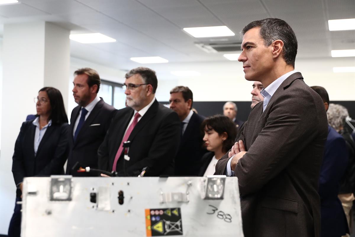 24/10/2022. Pedro Sánchez visita el centro de I+D+i de Renault Group. El presidente del Gobierno, Pedro Sánchez, conoce los proyectos del ce...