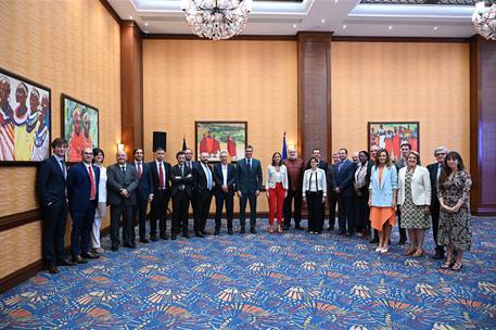 26/10/2022. Viaje del presidente del Gobierno a Kenia. Foto de familia del encuentro del presidente del Gobierno, Pedro Sánchez, con represe...