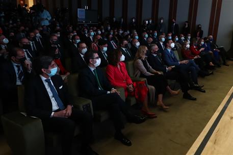 28/03/2022. Pedro Sánchez asiste al encuentro de 'Generación de Oportunidades'. El presidente del Gobierno, Pedro Sánchez, ha estado acompañ...