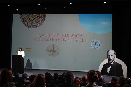 28/09/2022. Pedro S&#225;nchez participa en el acto de presentaci&#243;n del &#39;A&#241;o de Investigaci&#243;n Santiago Ram&#243;n y Cajal&#39;. El presidente del Gobierno...