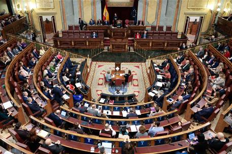 30/11/2022. Pedro Sánchez comparece ante el Pleno del Congreso de los Diputados. El presidente del Gobierno, Pedro Sánchez, asiste a la sesi...