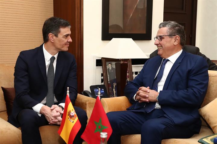2/02/2023. Pedro Sánchez attends the 12th High-Level Meeting between Spain and Morocco. The President of the Government of Spain, Pedro Sánc...