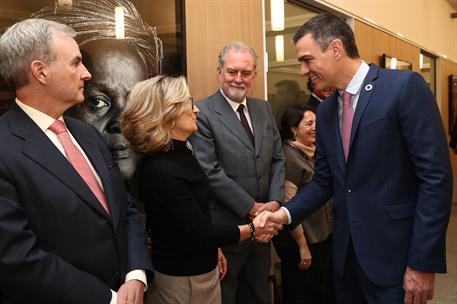 9/01/2023. Pedro S&#225;nchez inaugura la VII Conferencia de Embajadores