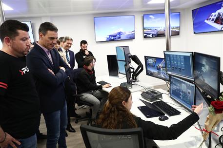 11/03/2023. Pedro S&#225;nchez visita la base de lanzamiento de la empresa PLD Space. El presidente del Gobierno, Pedro S&#225;nchez, visita la base d...