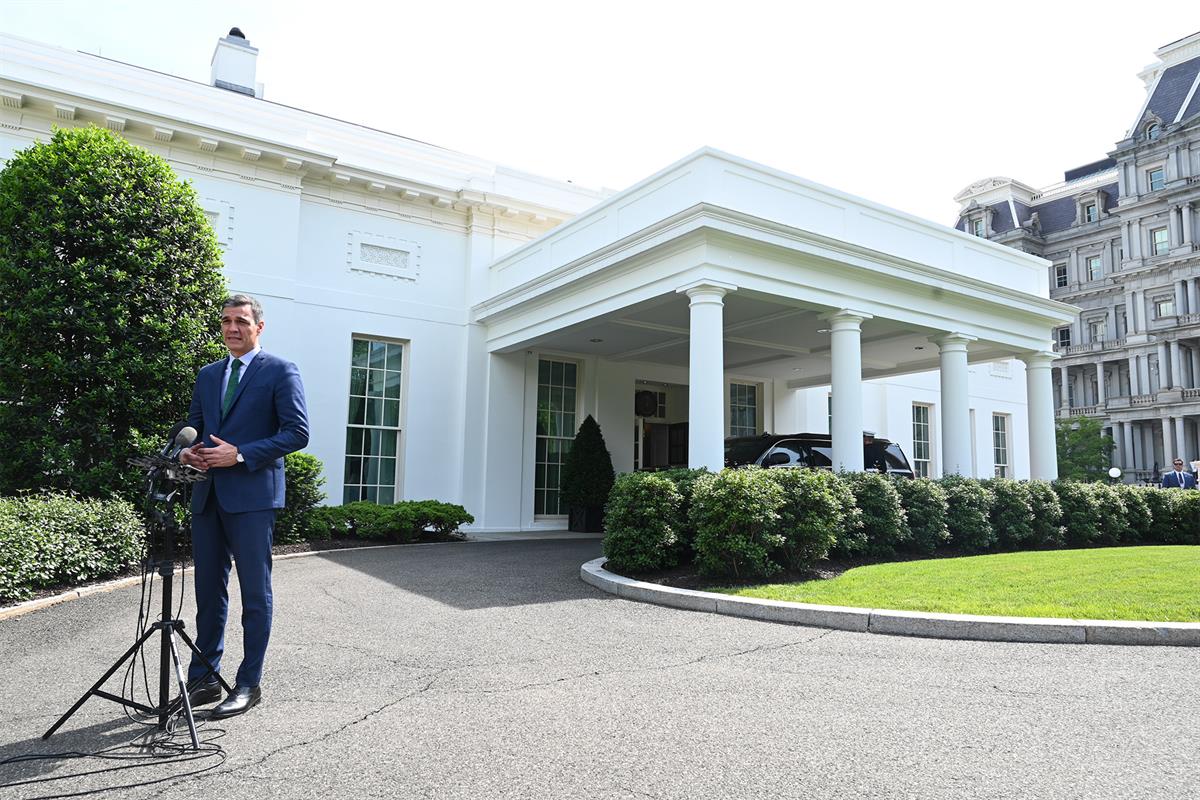 12/05/2023. Pedro Sánchez visita los Estados Unidos