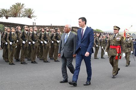 15/03/2023. Pedro S&#225;nchez preside junto a Ant&#243;nio Costa, la 34&#170; Cumbre Hispano-Portuguesa. El presidente del Gobierno, Pedro S&#225;nchez, recibe...