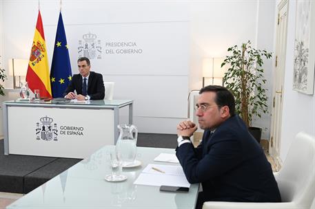 17/10/2023. Pedro S&#225;nchez participa en la reuni&#243;n extraordinaria del Consejo Europeo. El presidente del Gobierno en funciones, Pedro S&#225;nchez...