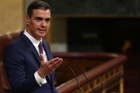 24/01/2023. Pedro S&#225;nchez comparece en el Congreso de los Diputados