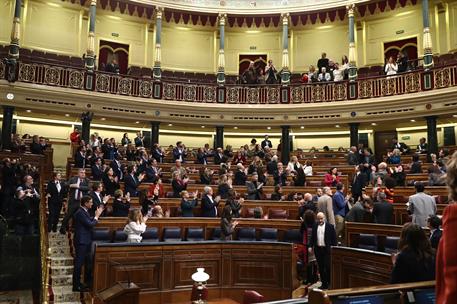 24/01/2023. Pedro S&#225;nchez comparece en el Congreso de los Diputados