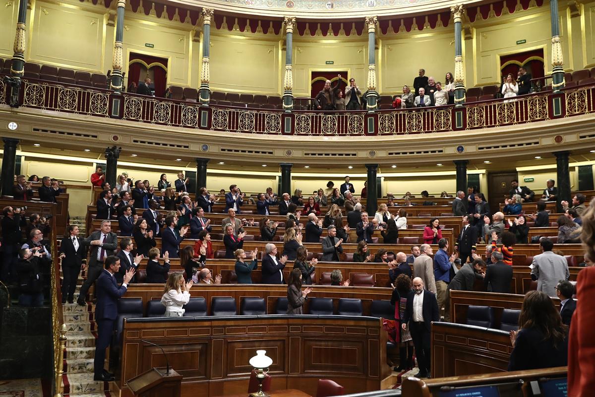 24/01/2023. Pedro Sánchez comparece en el Congreso de los Diputados