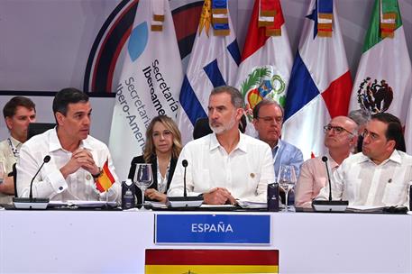 25/03/2023. Pedro Sánchez interviene en la XXVIII Cumbre Iberoamericana