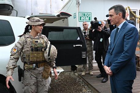 28/12/2023. Pedro Sánchez visita la República de Irak
