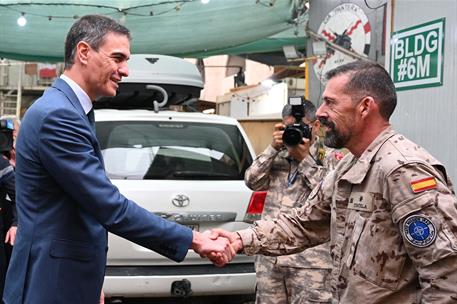 28/12/2023. Pedro Sánchez visita la República de Irak