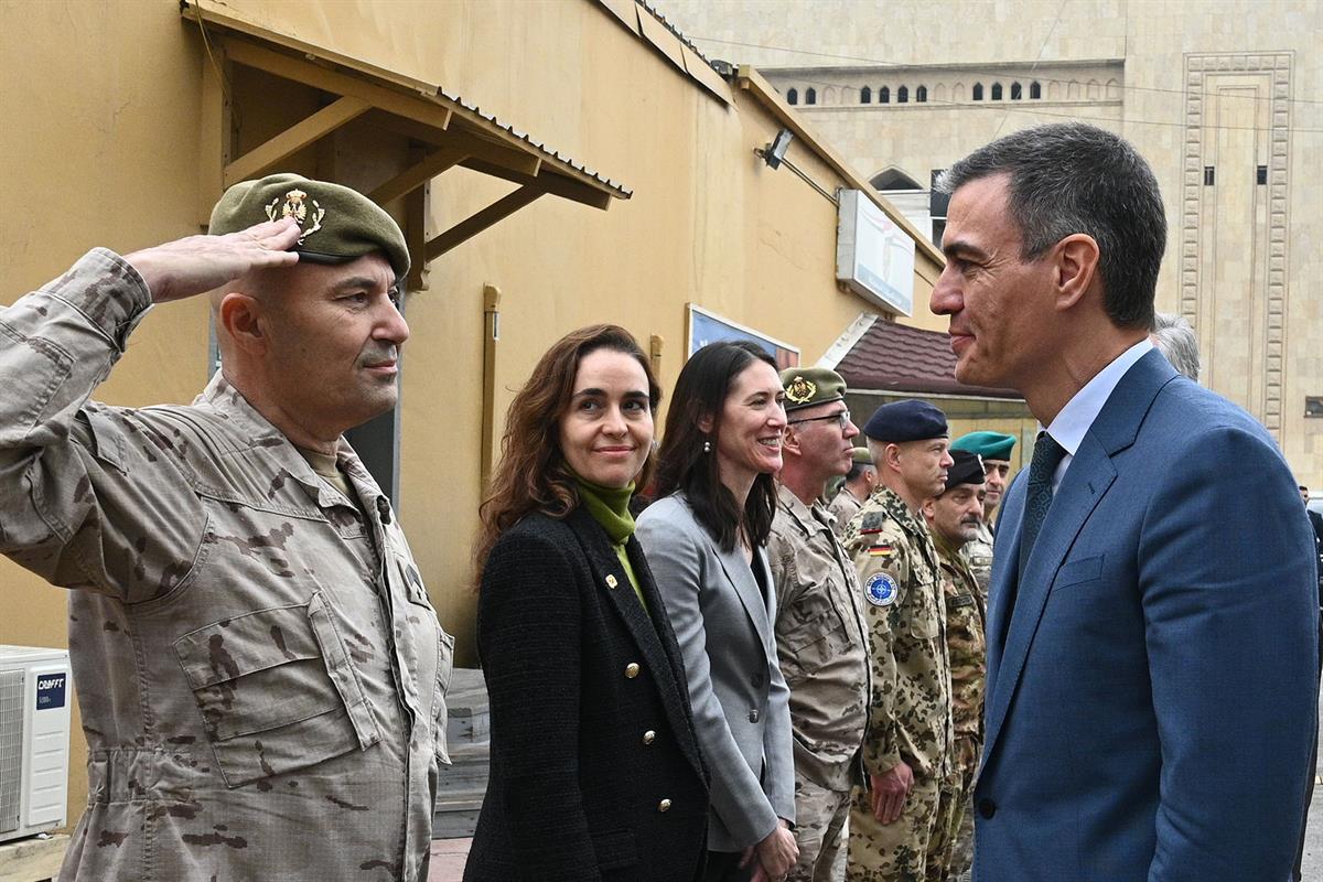 28/12/2023. Pedro Sánchez visita la República de Irak