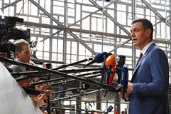 29/06/2023. Pedro Sánchez participa en el Consejo Europeo. El presidente del Gobierno, Pedro Sánchez, a su llegada a la sesión de trabajo de...