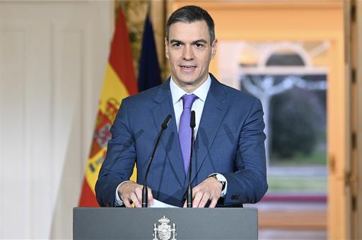 Imagen del artículo Pedro Sánchez anuncia la nueva composición de un Gobierno de alto perfil político y contrastada solvencia técnica