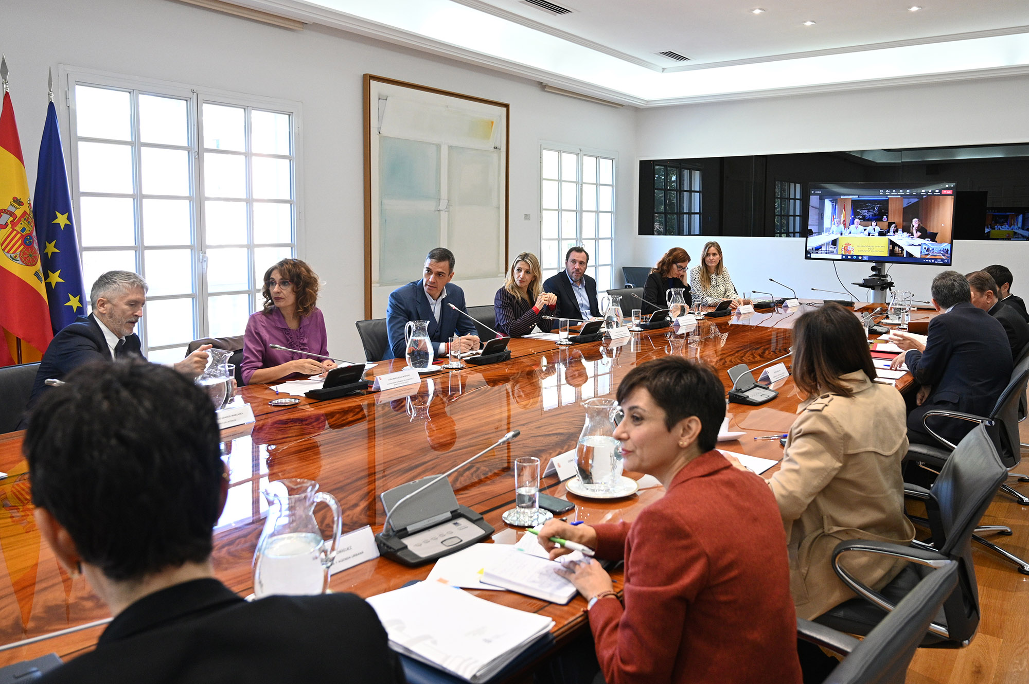 6/11/2024. Reunión constitutiva de la Comisión interministerial para el desarrollo de medidas urgentes para el territorio afectado por la DA...