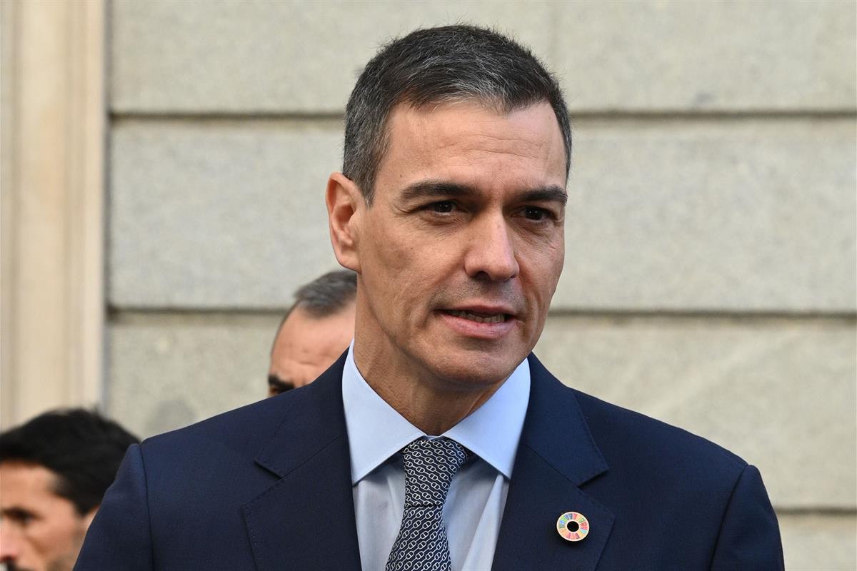 6/12/2024. El presidente del Gobierno asiste al acto conmemorativo por el 46º aniversario de la Constitución Española. El presidente del Gob...