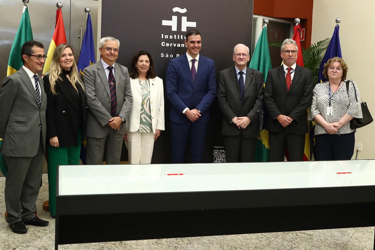 7/03/2024. Viaje del presidente del Gobierno a la República Federativa de Brasil (segunda jornada). El presidente del Gobierno, Pedro Sánche...