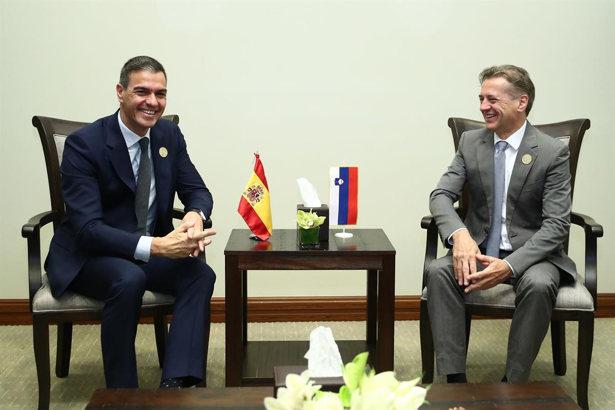 11/06/2024. Pedro Sánchez participa en la Conferencia Internacional sobre la Respuesta Humanitaria de Emergencia para Gaza. El presidente de...