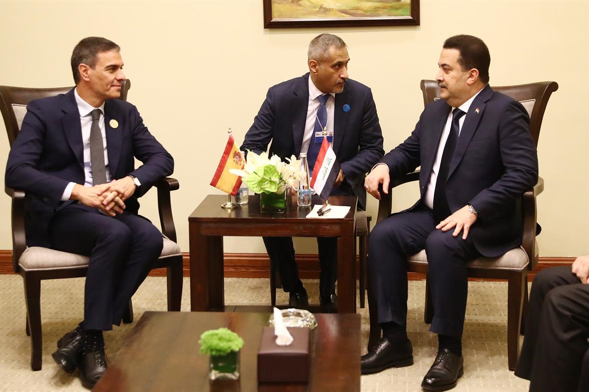 11/06/2024. Pedro Sánchez participa en la Conferencia Internacional sobre la Respuesta Humanitaria de Emergencia para Gaza. El presidente de...