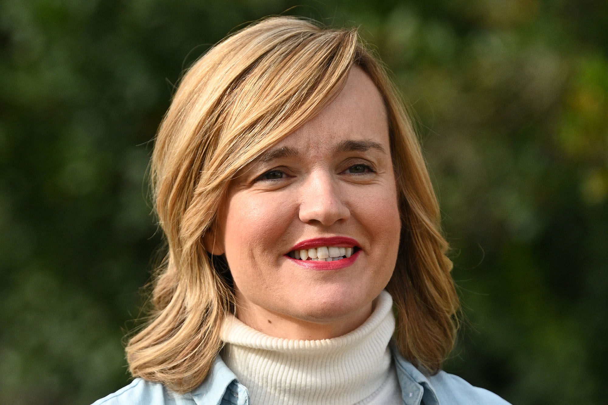 13/01/2024. La ministra portavoz, Pilar Alegría, en la reunión de Gobierno celebrada en la finca de Quintos de Mora.. La ministra portavoz, ...