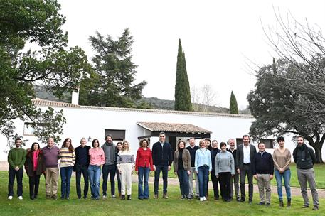 13/01/2024. El gobierno se re&#250;ne en Quintos de Mora. El presidente, Pedro S&#225;nchez, junto a todos los miembros de su Gobierno, en la finca de...