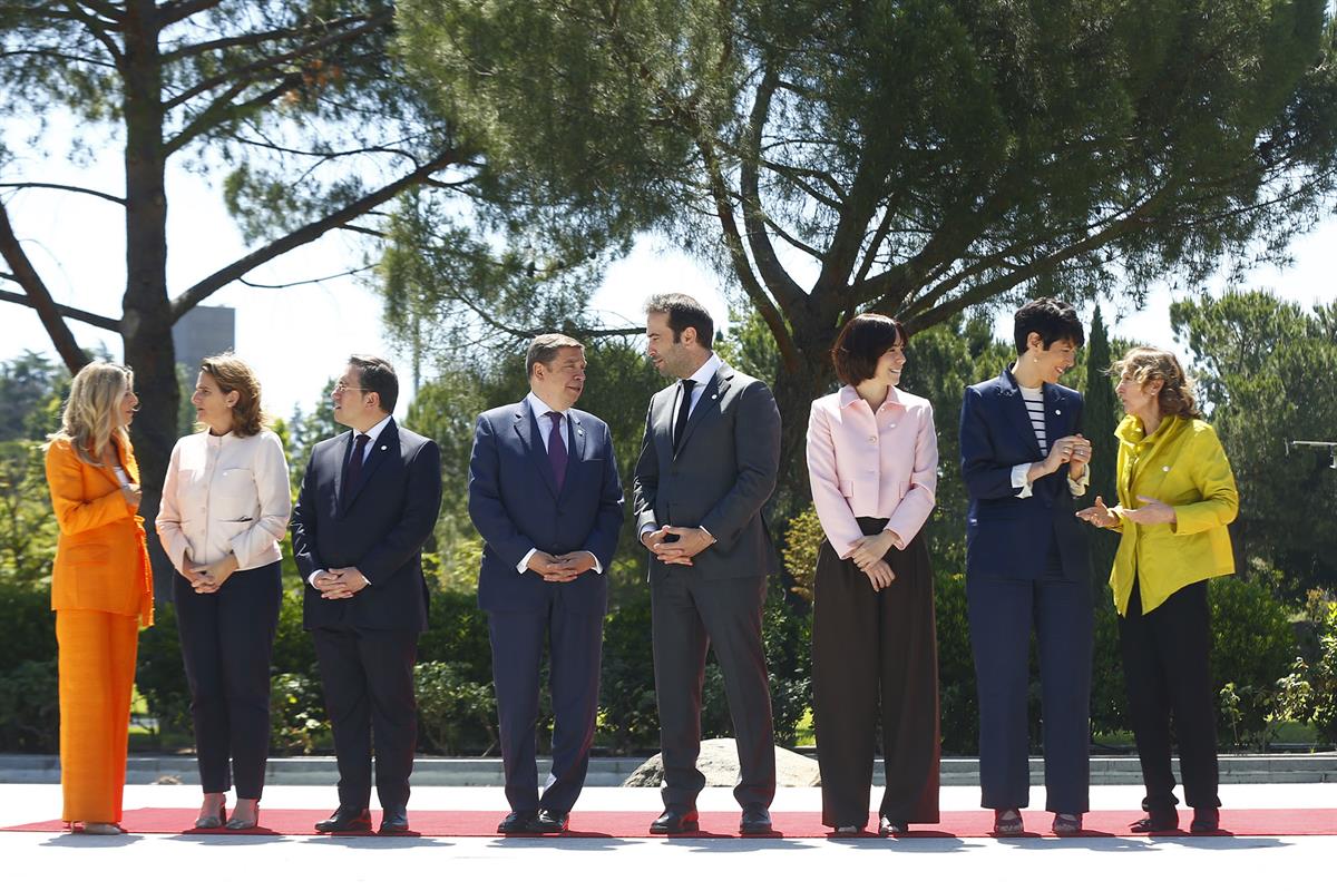 13/06/2024. VIII Reunión de Alto Nivel España-Turquía. Los ministros Yolanda Díaz, Teresa Ribera, José Manuel Albares, Luis Planas, Carlos C...