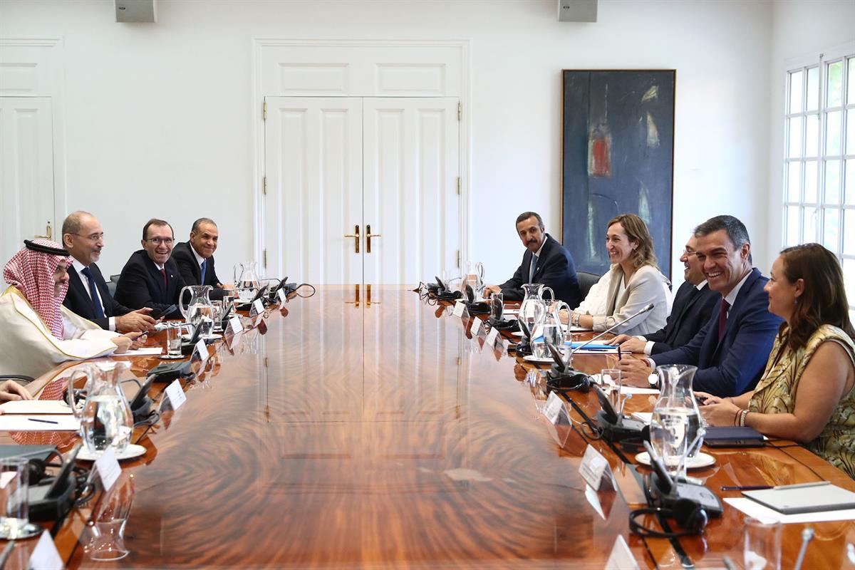 13/09/2024. Palestine two-state solution. The President of the Government of Spain, Pedro Sánchez, attends the 'Madrid Meeting: for the impl...