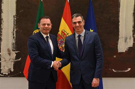 15/04/2024. Pedro S&#225;nchez mantiene un encuentro con el primer ministro de Portugal