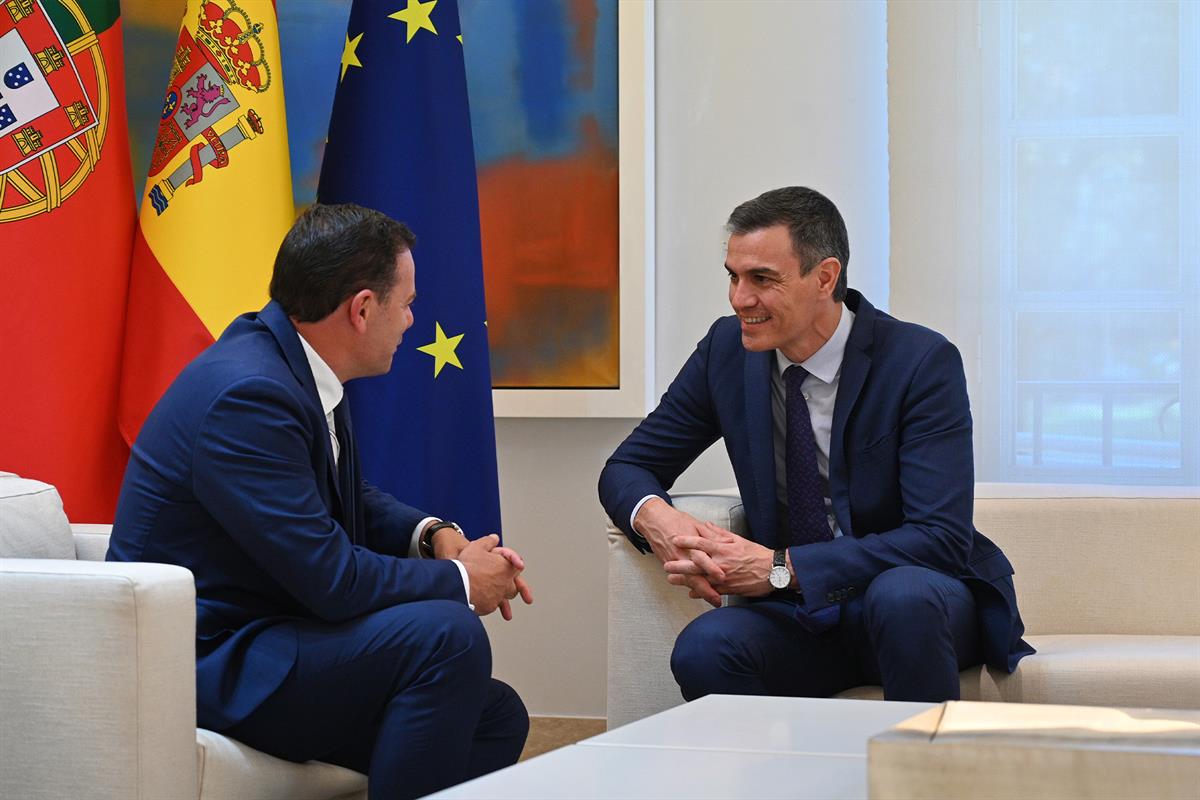 15/04/2024. Pedro Sánchez mantiene un encuentro con el primer ministro de Portugal