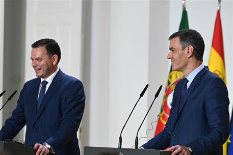 15/04/2024. Pedro Sánchez mantiene un encuentro con el primer ministro de Portugal