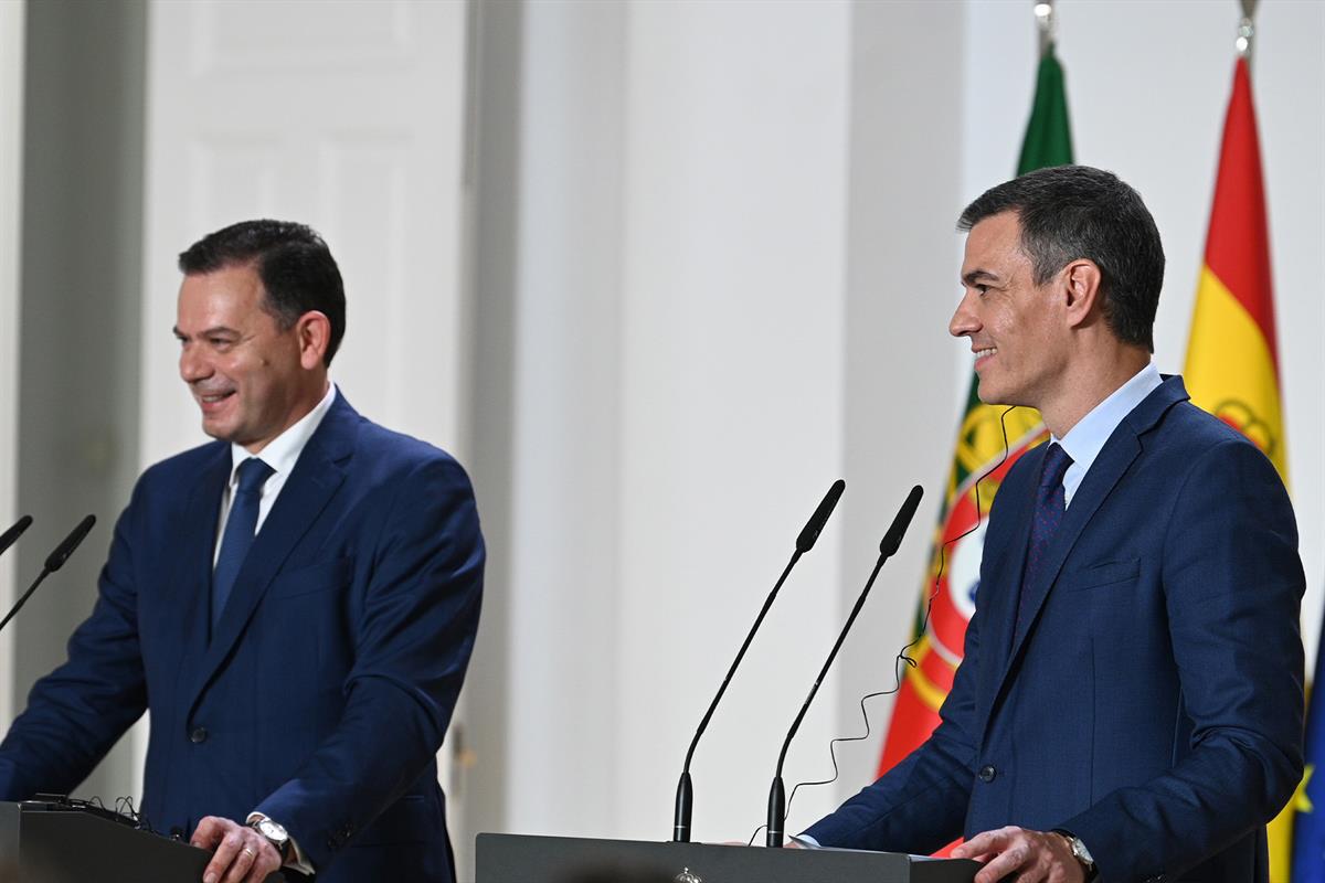 15/04/2024. Pedro Sánchez mantiene un encuentro con el primer ministro de Portugal