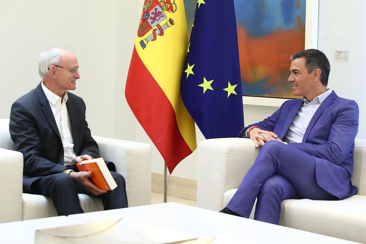 16/09/2024. The President receives the Economic and Social Council's Report on the socio-economic and employment situation in Spain in 2023....
