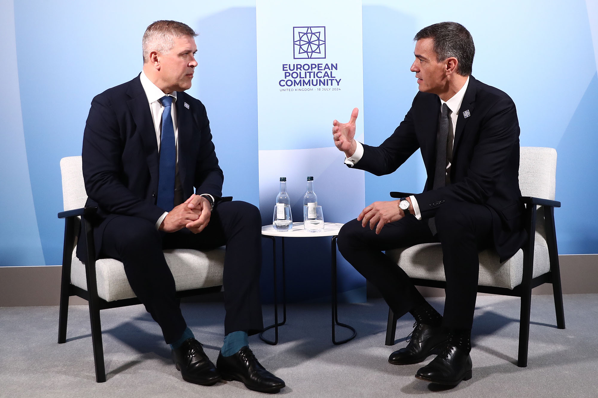 18/07/2024. Pedro Sánchez asiste a la cumbre de la Comunidad Política Europea en Reino Unido. El presidente del Gobierno, Pedro Sánchez, dur...