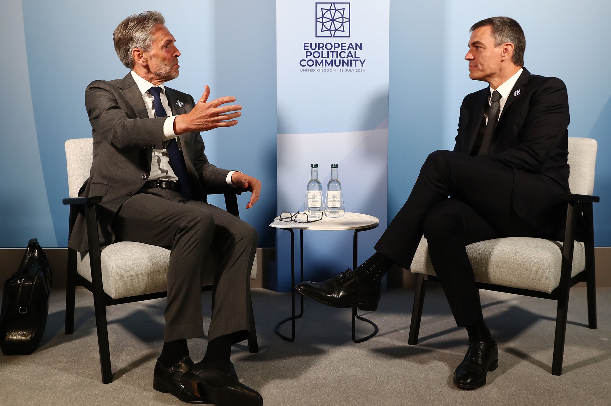 18/07/2024. Pedro Sánchez asiste a la cumbre de la Comunidad Política Europea en Reino Unido. El presidente del Gobierno, Pedro Sánchez, dur...