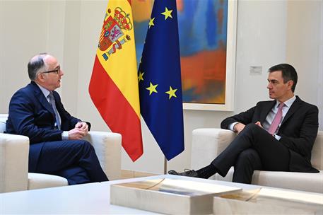 Imagen del artículo Pedro Sánchez aborda con el consejero delegado de IAG, Luis Gallego, la inversión de 6.000 millones de euros del grupo en España en los próximos años