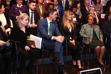 22/01/2024. El presidente del Gobierno inaugura el encuentro 'GWL Voices Dialogue' en Casa de América. El presidente del Gobierno, Pedro Sán...